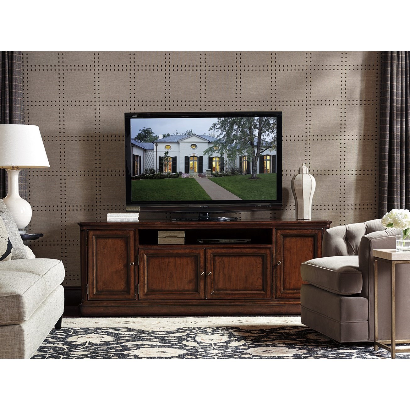 Sligh Richmond Hill 305 661 Waycroft TV Stand with Four Doors and